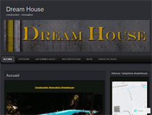 Tablet Screenshot of construction-renovation-dreamhouse.com
